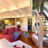 Le coin salon.