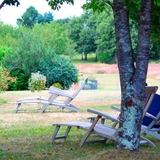Repos, farniente, détente et calme, c'est l'esprit des lieux de la Margotine.