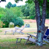 Repos, farniente, détente et calme, c'est l'esprit des lieux de la Margotine.